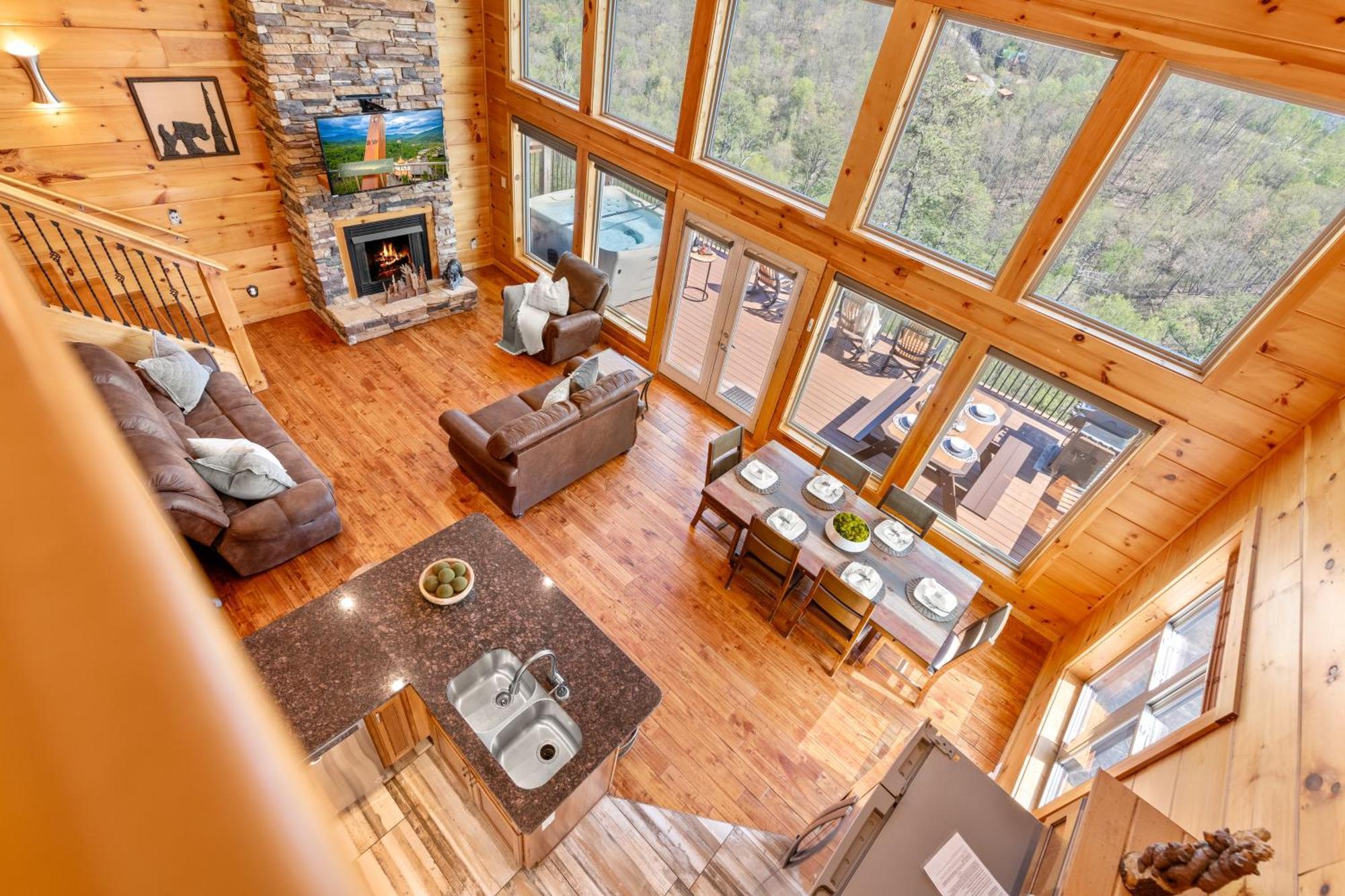 3 Bears Chalet Гетлинбург Екстериор снимка