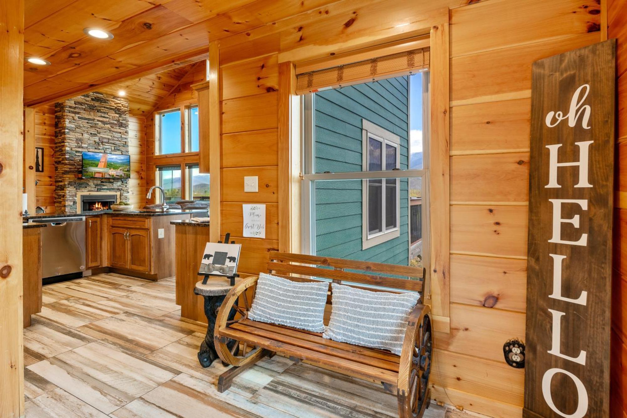 3 Bears Chalet Гетлинбург Екстериор снимка