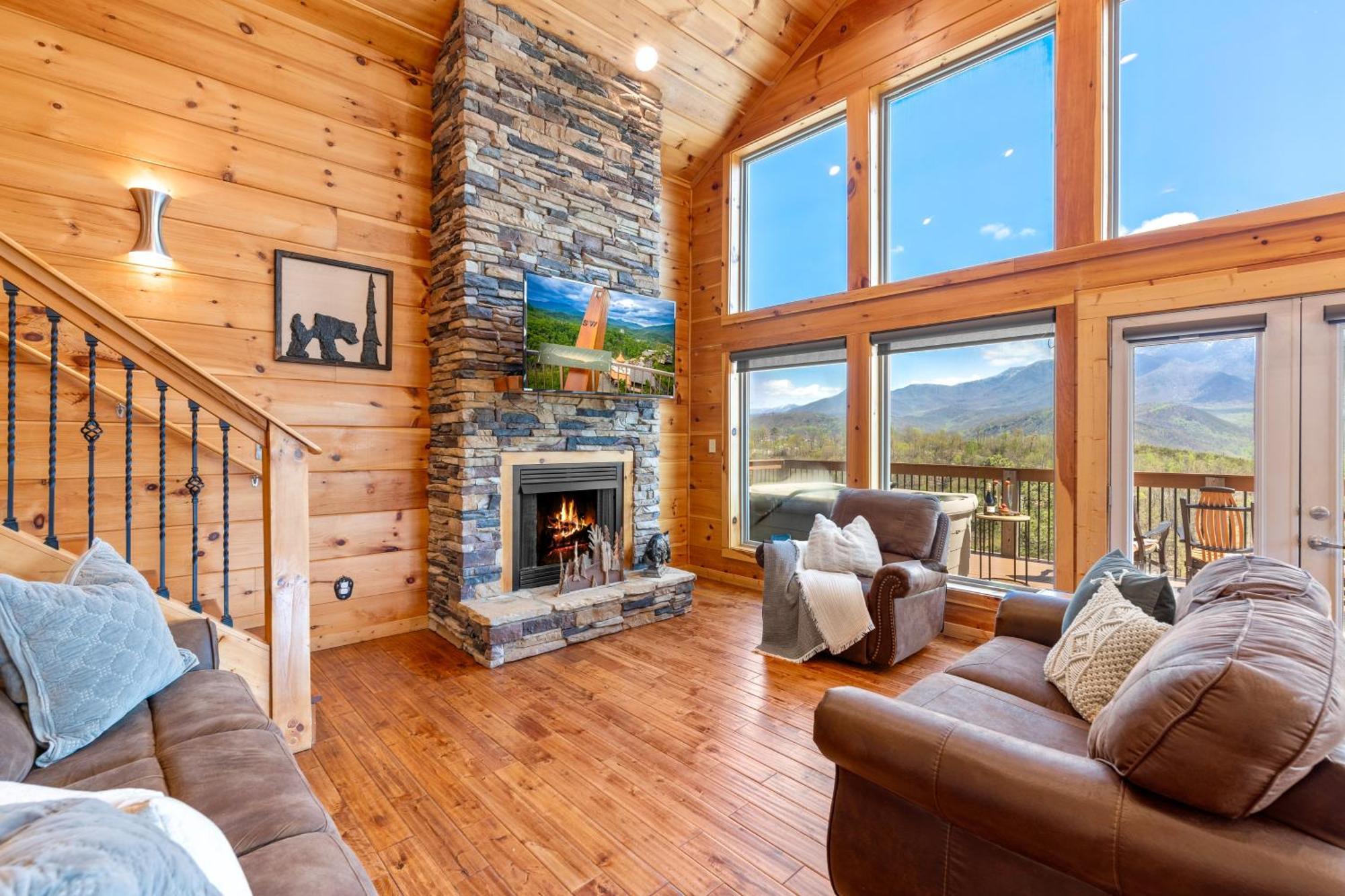 3 Bears Chalet Гетлинбург Екстериор снимка