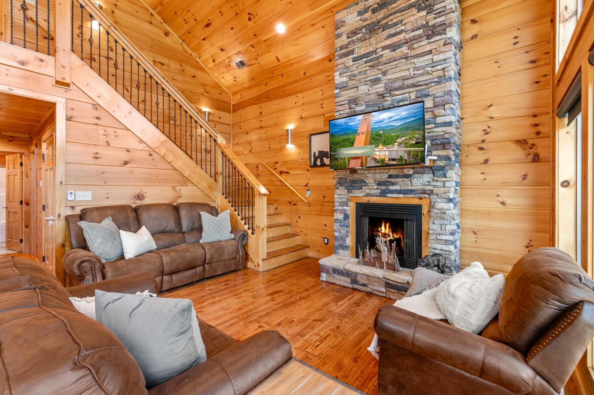 3 Bears Chalet Гетлинбург Екстериор снимка