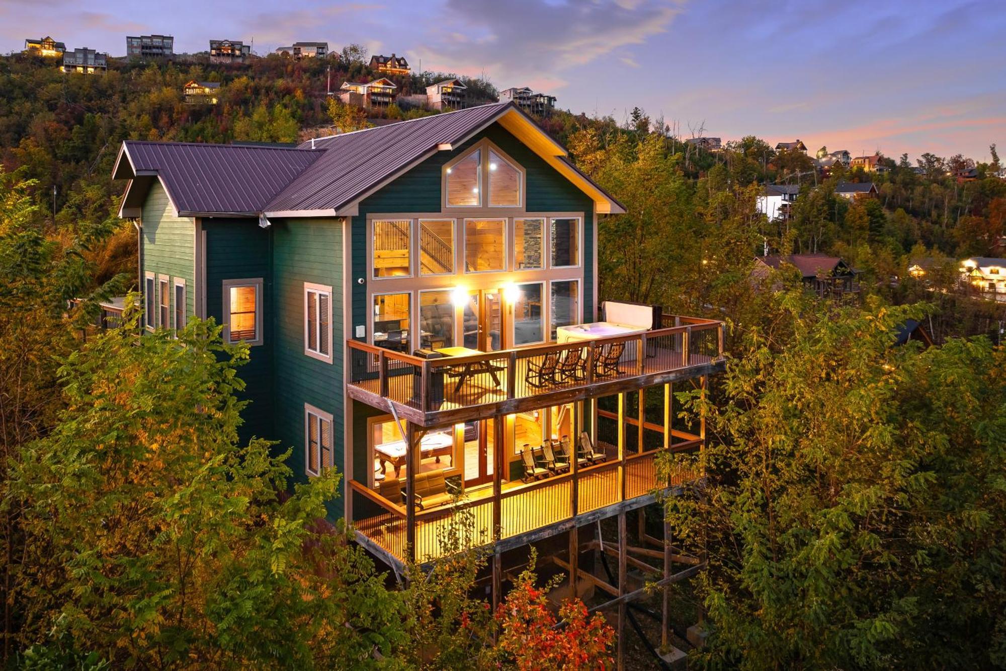 3 Bears Chalet Гетлинбург Екстериор снимка